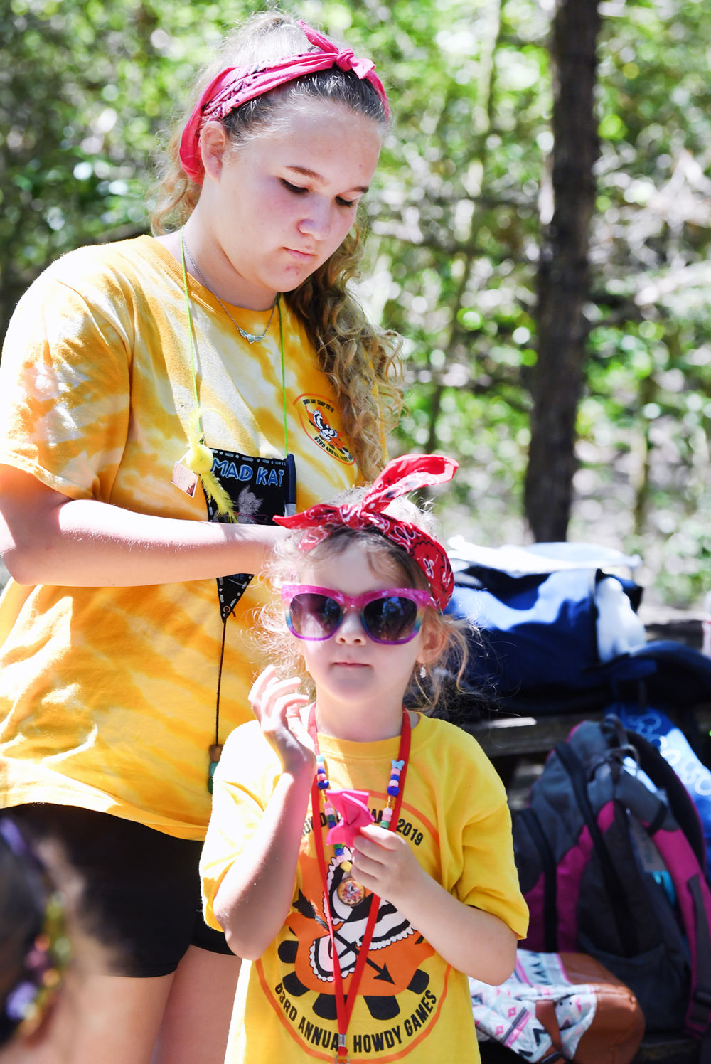 Girl Scouts at Camp Howdy